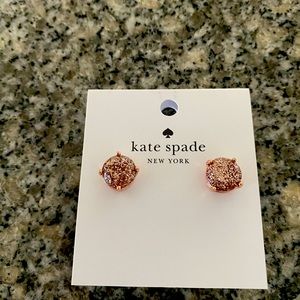 Kate spade never worn earrings!